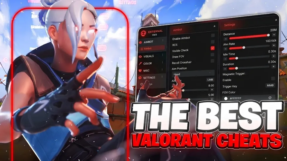 Valorant Cheats Provide Undetected Advantage with Aimbot and ESP Features